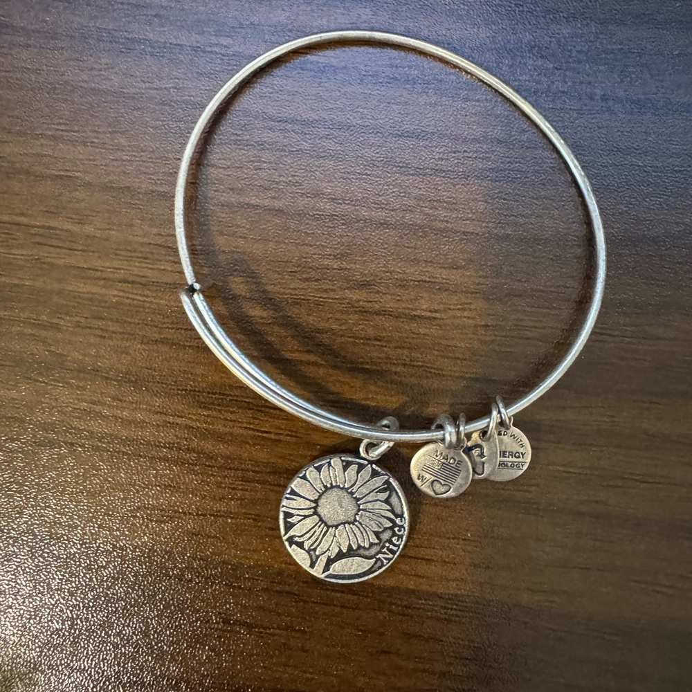 Alex and Ani Niece Charm Bangle Bracelet